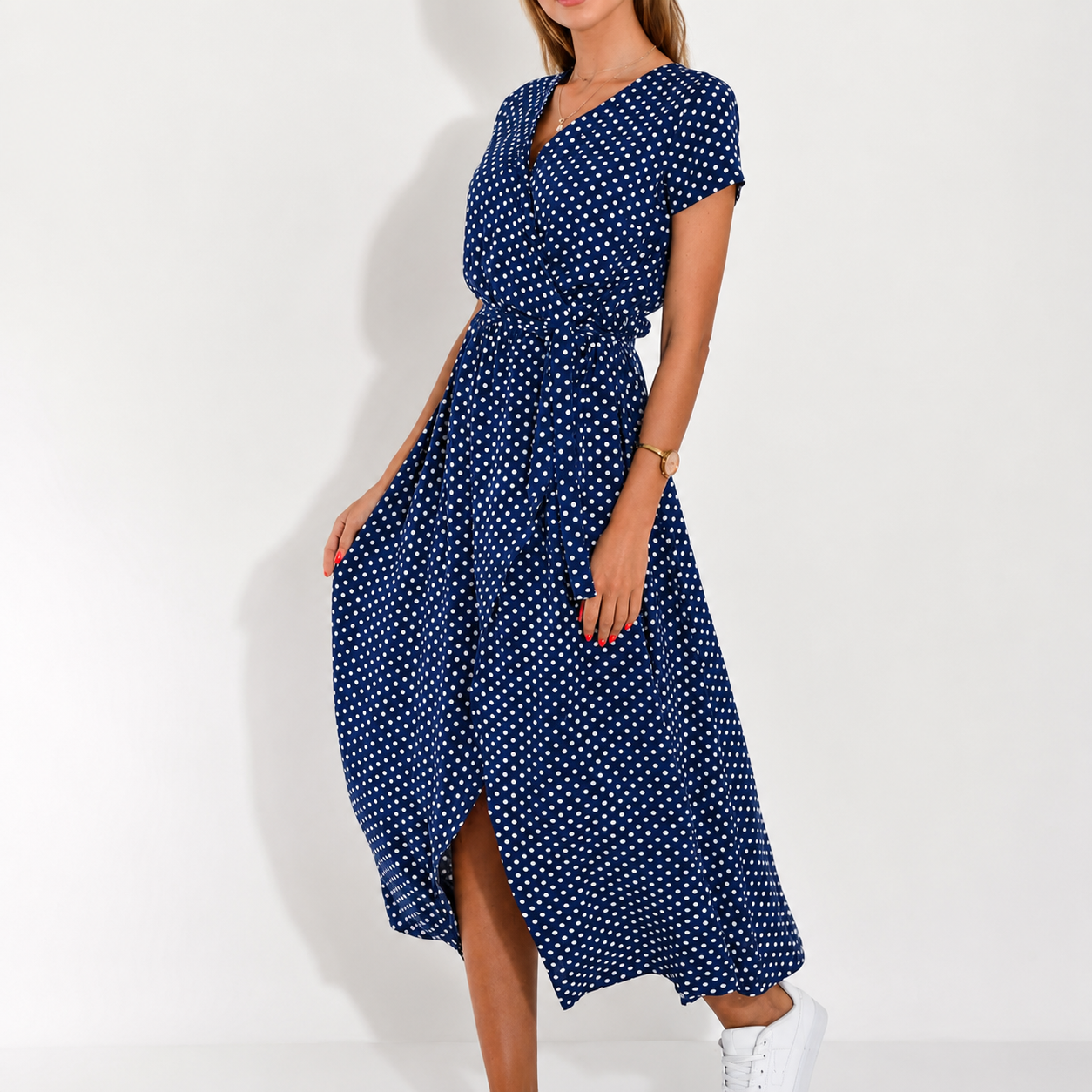Women's Fashionable Printed Beach Dress