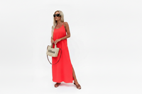 Loose Suspenders Plus Size Holiday Dress Women