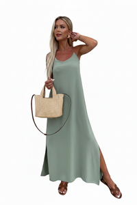 Loose Suspenders Plus Size Holiday Dress Women
