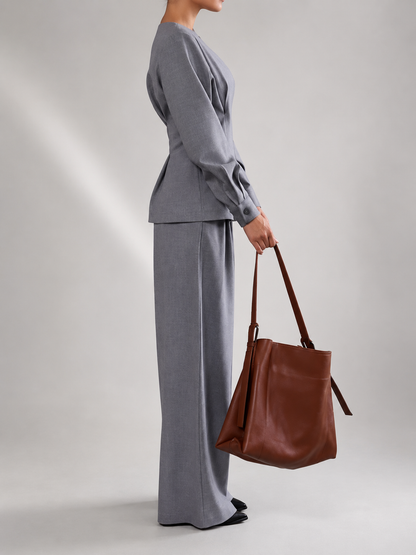 Duo Cache-Cœur & Pantalon Large