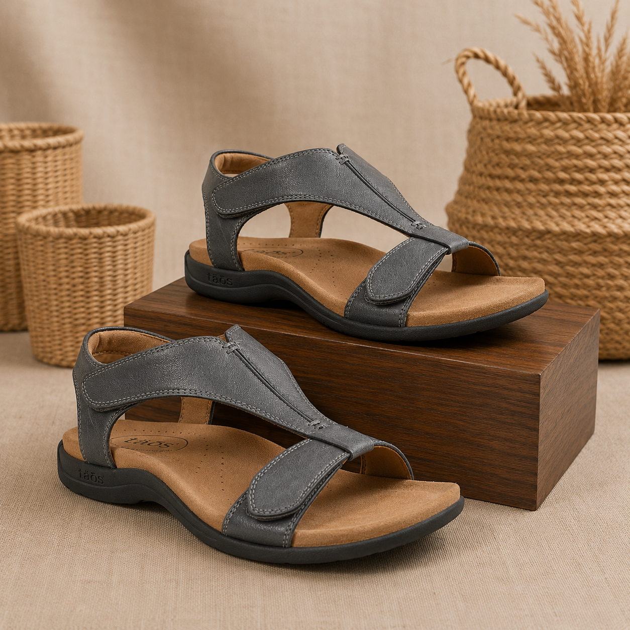 Sandales Ergonomiques à Fermeture Auto-agrippante