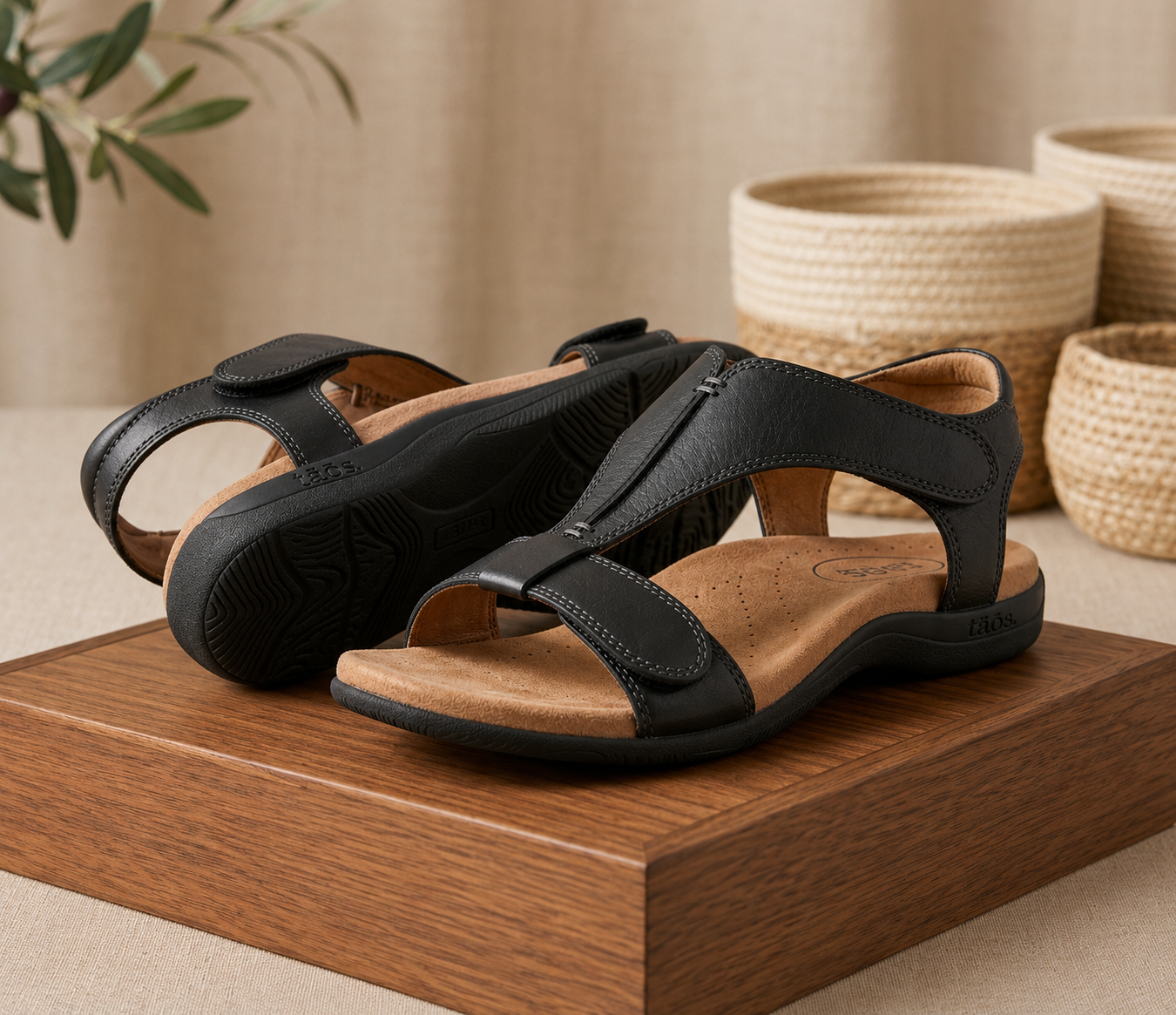 Sandales Ergonomiques à Fermeture Auto-agrippante