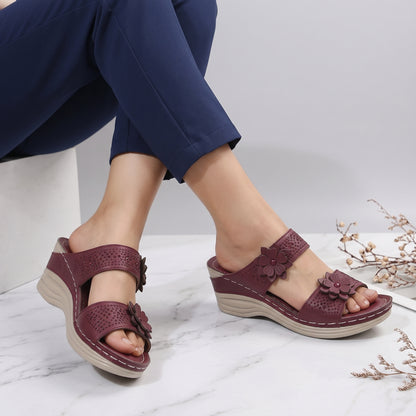 Chaussures Confortables à Bout Rond en PU