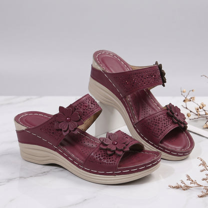 Chaussures Confortables à Bout Rond en PU