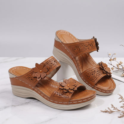 Chaussures Confortables à Bout Rond en PU