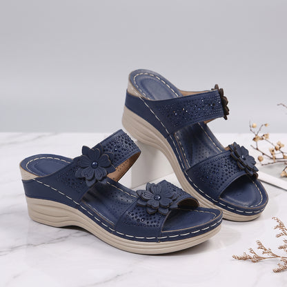 Chaussures Confortables à Bout Rond en PU