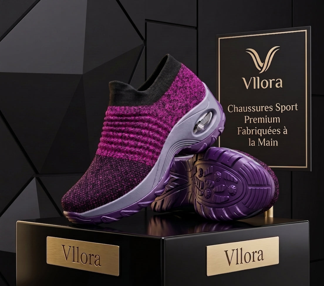 Basket en Maille Tricotée pour Femme