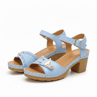 Summer Plus Size High Heel Sandals