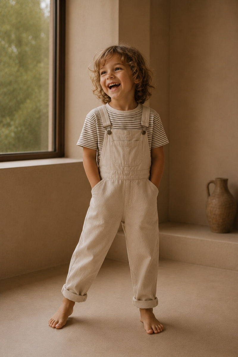 Cotton Dungarees — Vllora Kids