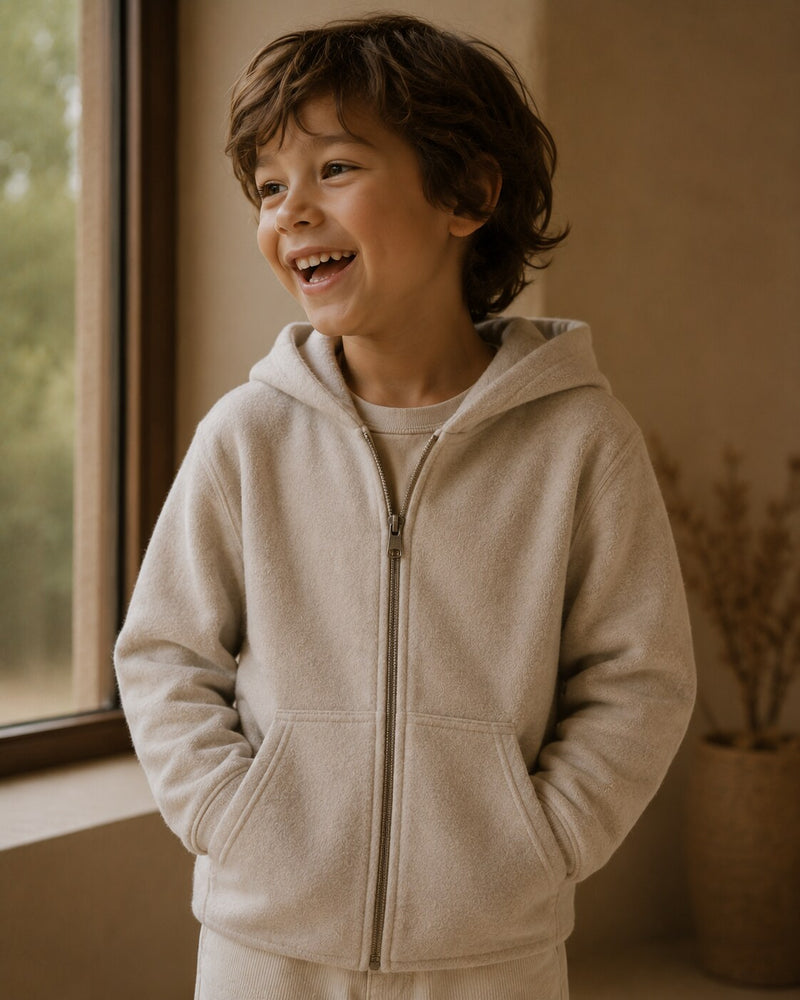 Fleece Zip Hoodie — Vllora Kids