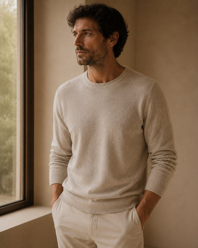 Merino Crewneck — Vllora Men